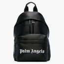 Palm Angels Men Classic Logo Backpack Black/White