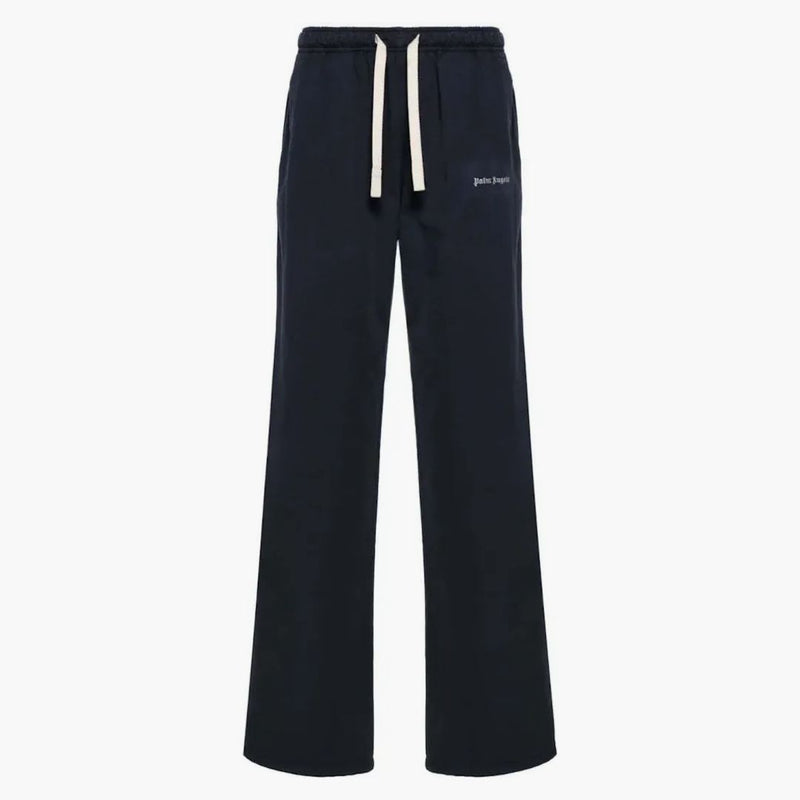 Palm Angels Mid-Rise Straight-Leg kalhoty Midnight Blue