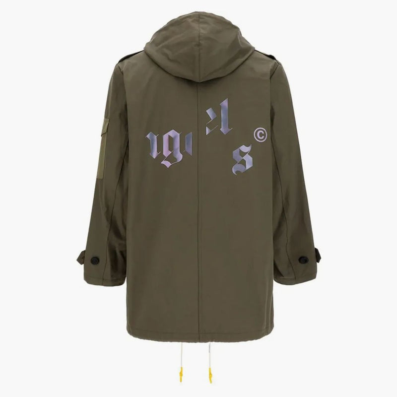 Palm Angels Military Parka Green