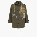 Palm Angels Military Parka Green
