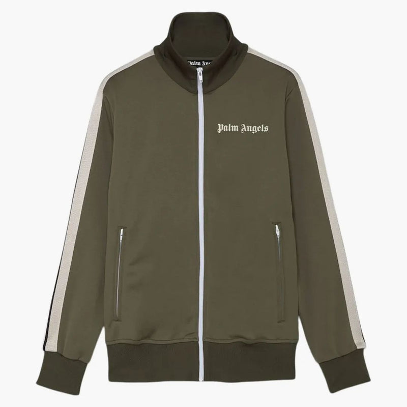Palm Angels Military Track Jacket Military/off White