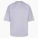 Palm Angels Mock Neck Logo T-shirt Grey/white