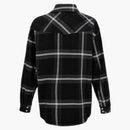 Palm Angels Monogram Check Overhirt Black