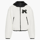 Palm Angels Monogram Cozy Ski Jacket White