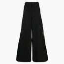Palm Angels Monogram Parachute Pants Black