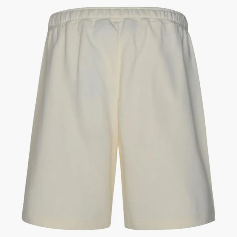 Palm Angels Monogram Stud Sweatshorts White