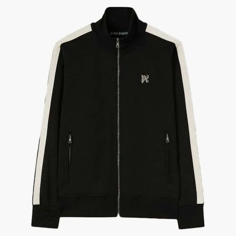 Palm Angels Monogram Track Jacket Black/Off White