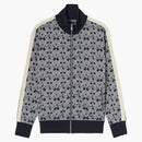 Palm Angels Monogram Track Jacket Navy Blue/Off White