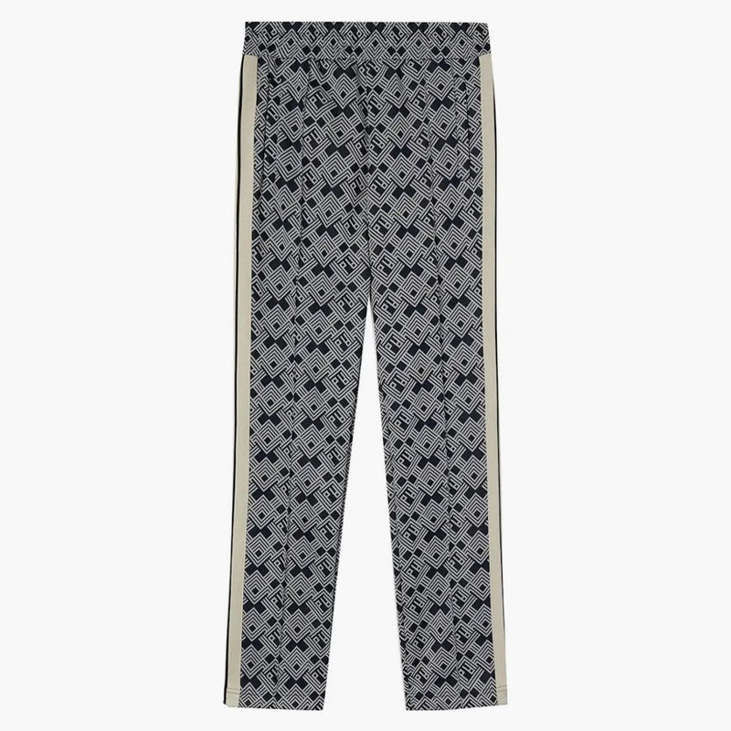 Palm Angels Monogram Track Pants Navy Blue/Off White