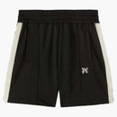 Palm Angels Monogram Track Shorts Black Butter