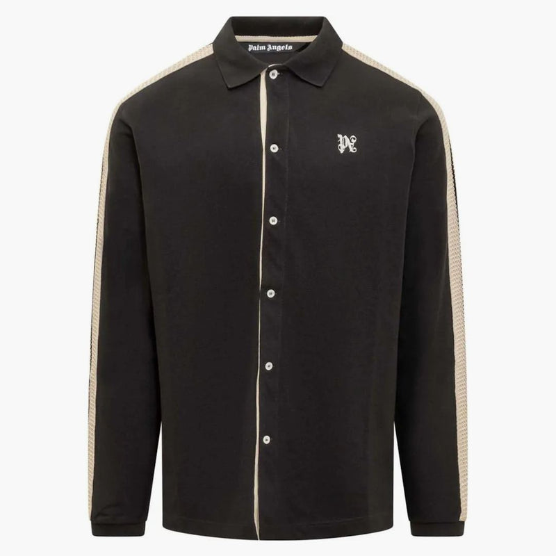 Palm Angels Monogram Trackshirt černá