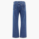 Palm Angels Monogram Workwear džínové džíny modré