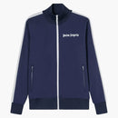 Palm Angels Navy Blue Track Jacket Navy Blue/White