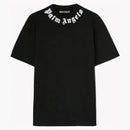 Palm Angels Neck Logo T-shirt Black