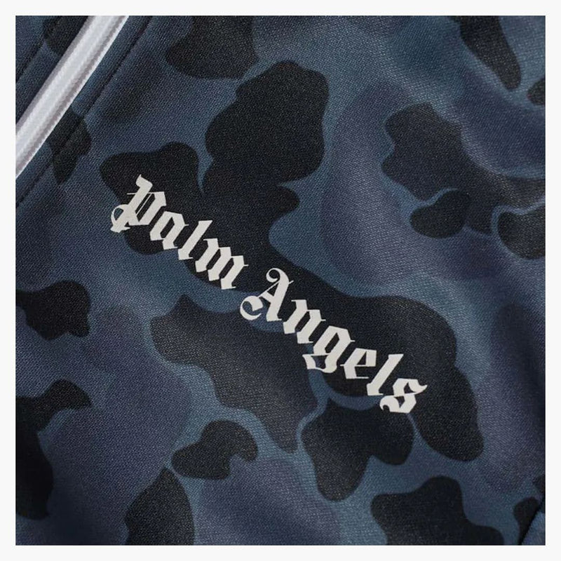 Palm Angels Night Camo Track Jacket Black/white