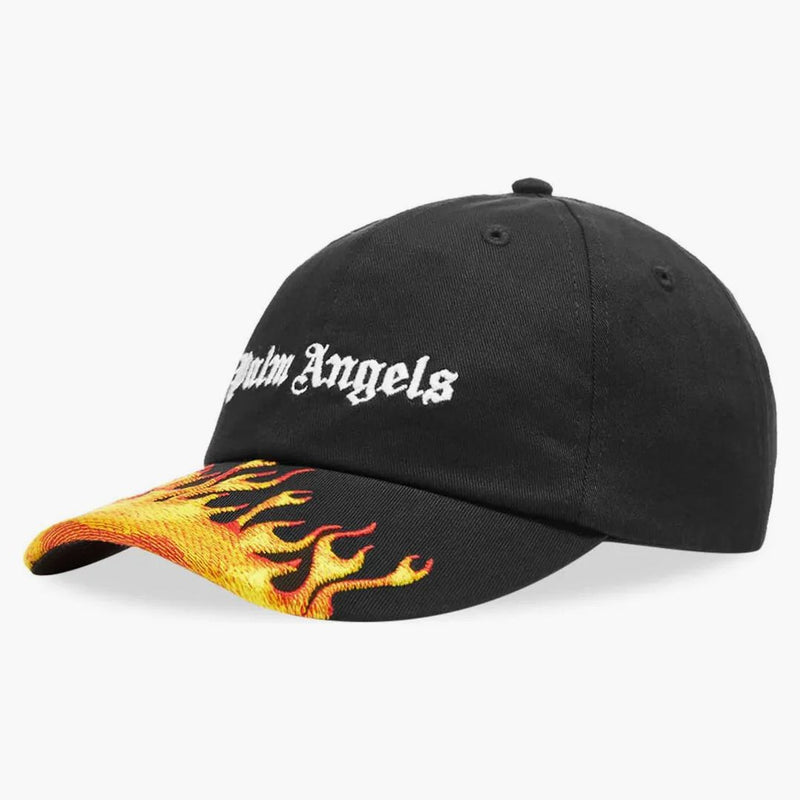Palm Angels PA Burning Cap Black