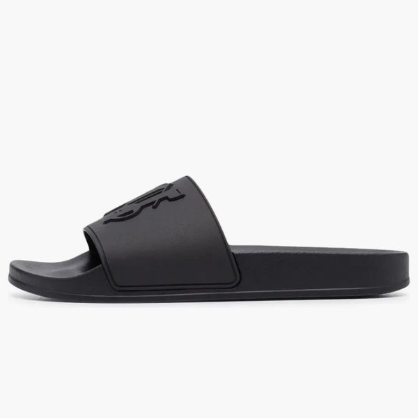 Logo Palm Angels PA Slides Black
