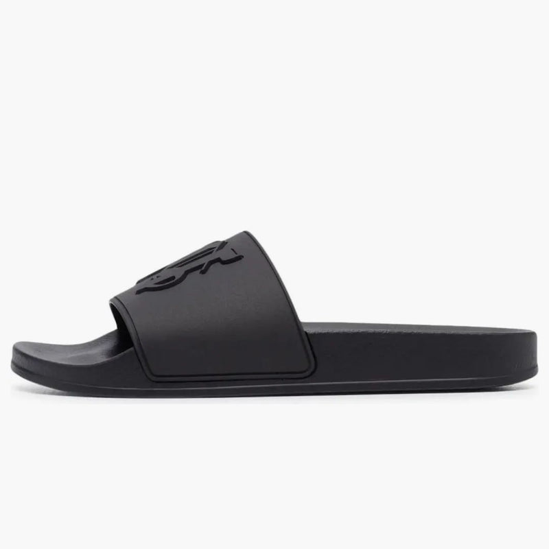 Logo Palm Angels PA Slides Black