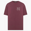 Palm Angels PA Logo T-shirt Burgundy