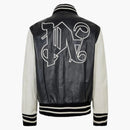 Palm Angels Pa Monogram Classic Varsity Jacket Black