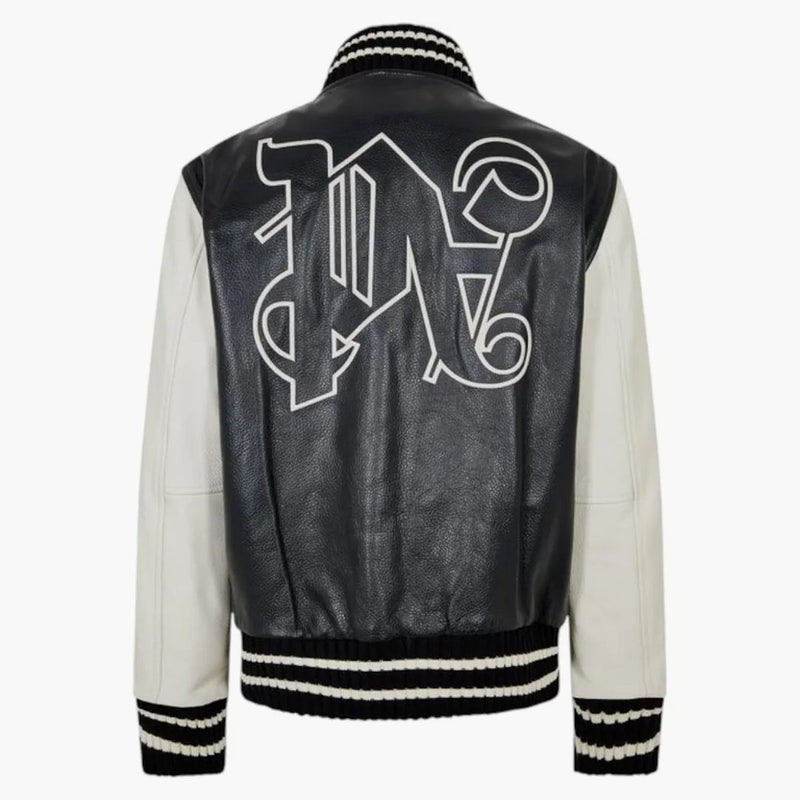 Palm Angels PA Monogram Classic Varsity bunda černá