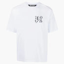Palm Angels Pa monogramma T-shirt regolare blu