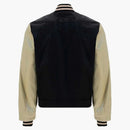 Palm Angels Pxp Logo Patch Zipped Bomber Jacket Black