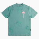Palm Angels Pxp Painted T-shirt Green