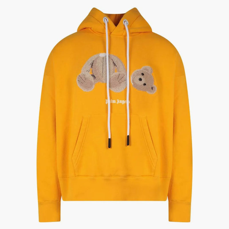 Palm Angels PA Bear Hoodie Yellow