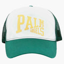 Palm Angels Pa League Trucker Cap Green/Gold