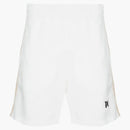 Palm Angels Pa Monogram Track Shorts Off White