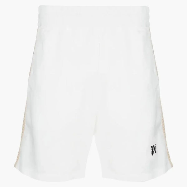Palm Angels PA Monogram Track Shorts Off White