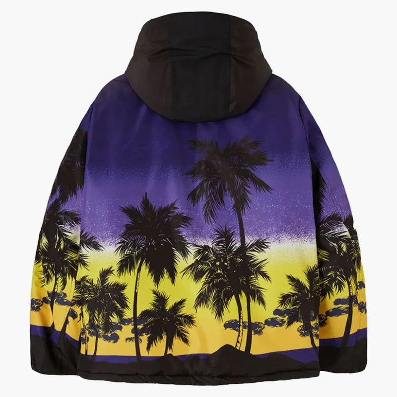 Palm Angels Palm Sunset Track Ski Jacket Purple/black/multi