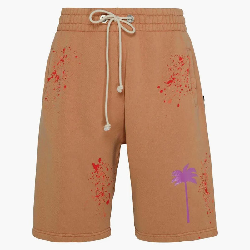 Palm Angels Palm Logo Shicshorts Camel