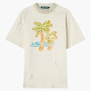 Palm Angels Palm Neon T-shirt Off White/multicolor