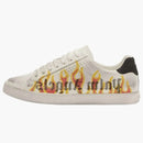 Palm Angels Palm One Low-Top Flame Print White Multi