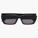 Palm Angels Palm Rectangle Frame Sunglasses Black Gray (Peri0021pla0011007)