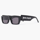 Palm Angels Palm Rectangle Frame Sunglasses Black Gray (Peri0021pla0011007)