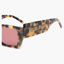 Palm Angels Palm Rectangle Frame Sluneční brýle hnědá fialová (peri0021PLA0016037)