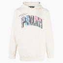 Palm Angels Palm Sign Vintage Hoodie White