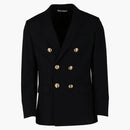 Palm Angels Palm Tree-embroidered Blazer Navy/blue