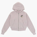 Palm Angels Palm Tree Zip-Up Hoodie Lilac/Green