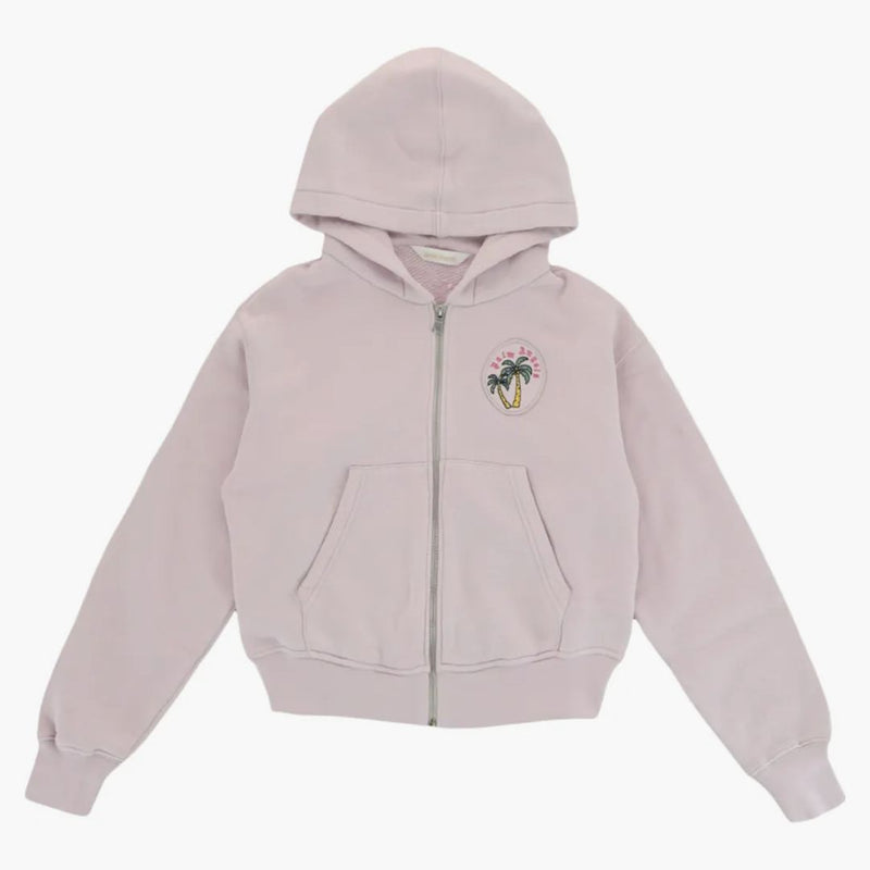 Palm Angels Palm Tree Zip-up Lilla/verde
