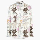 Palm Angels Palmity Allover Logo Overshirt Multicolor