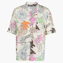 Palm Angels Palmity Allover Logo Shirt Multicolor