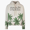 Palm Angels Palms & Skull Vintage Hoodie White/green