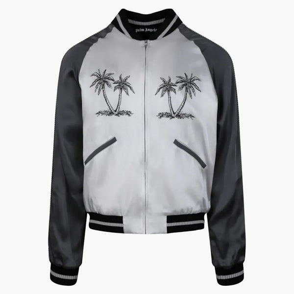 Palm Angels Palms Souvenir Jacket Grey/anthracite