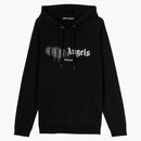 Palm Angels Paris Sprayed Hoodie Black