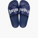 Palm Angels Pool Slides Blue White