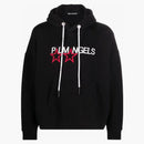 Palm Angels Racing Stars Logo Hoodie Black/white/red
